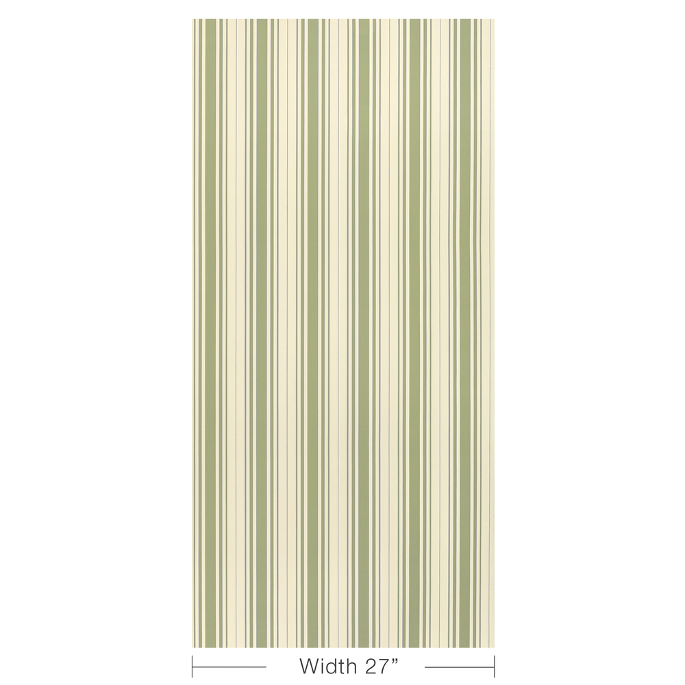 
                      
                        Baldwin Stripe – Celery | Luxury Designer Wallpaper
                      
                    